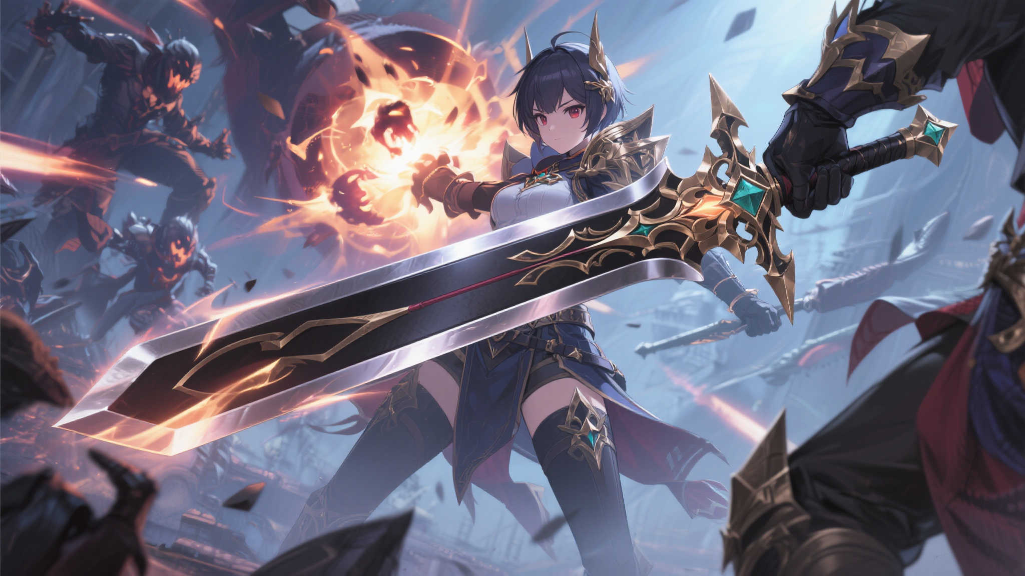 暗夜降临：玛雷家行刑剑一击斩杂鱼，爆发攻击力6万！